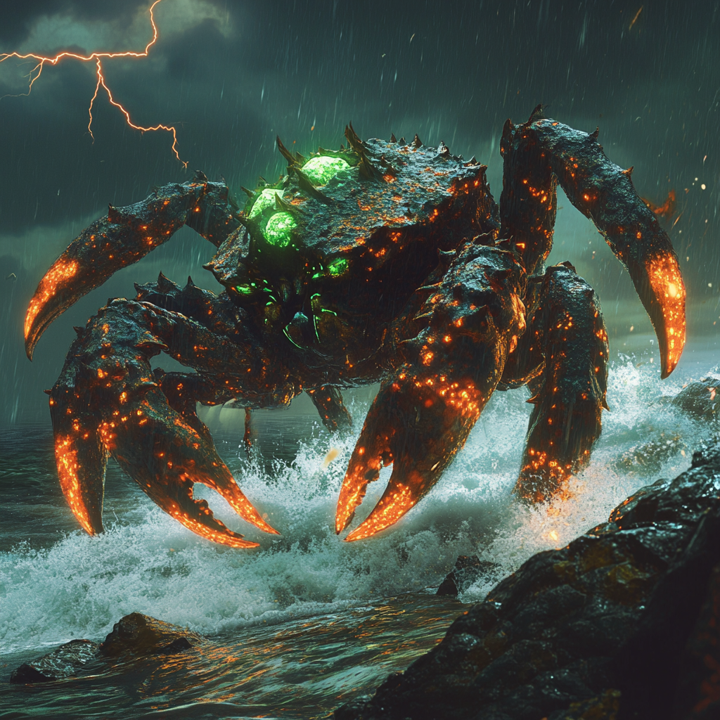 crabs pool